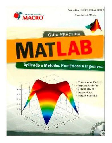 Matlab Aplicado A Métodos Númericos E Ingeniería, De Pimentel Dextre, Hider. Editorial Empresa Editora Macro, Tapa Blanda En Español, 2012