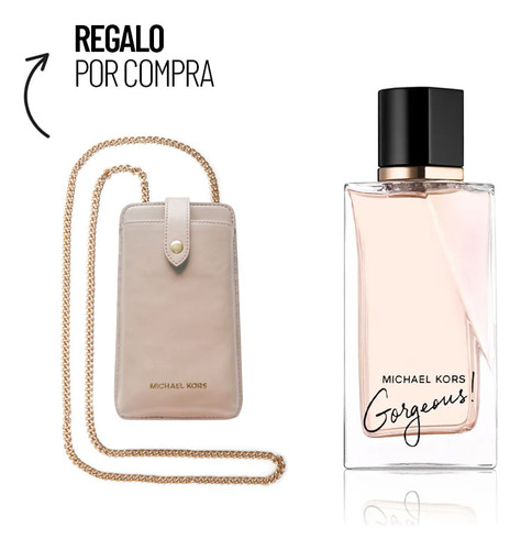 Kit Perfume Mujer Michael Kors Gorgeous Edp 100ml + Crossbod