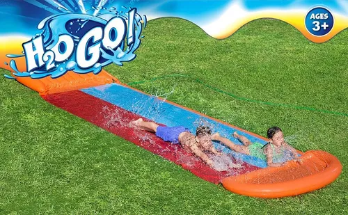 ¡la Mejor Manera De Hacerlo H2ogo! Tobogán Acuático Inflable