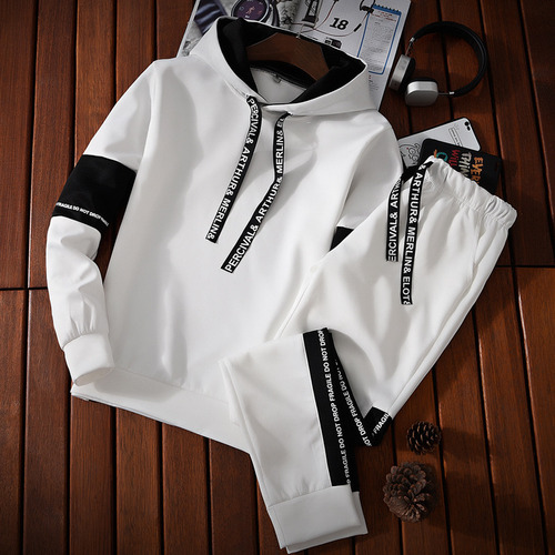 Conjunto De Sudadera Y Pantalón De Chándal Con Capucha Para