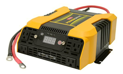 Powerdrive Pd2000 Inversor De Corriente Con Bluetooth, 2000