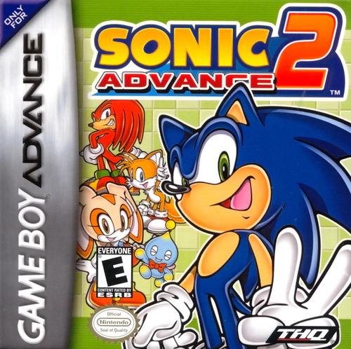 Sonic Advance 2 Nuevo Caja Gratis