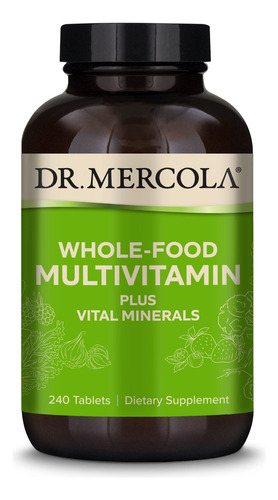 Dr. Mercola Multivitamínico Completo 240 Tabletas