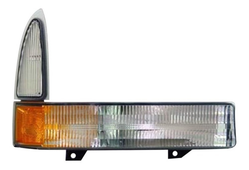 Faro Cocuyo Frontal Izquier Clear F-350 Super Duty 2002-2010