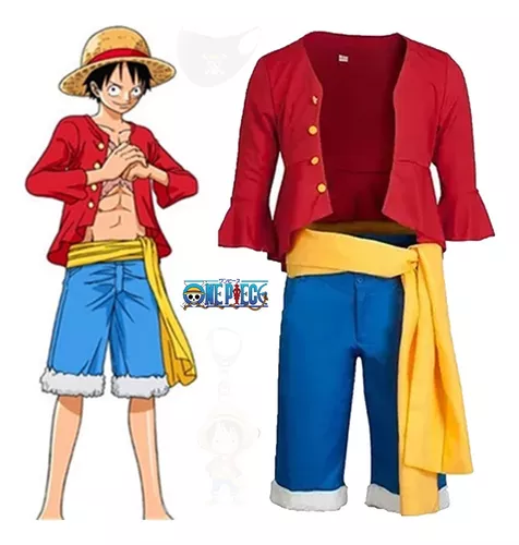 Cosplay Monkey D Luffy - One Piece - Roupas - Potengi, Natal