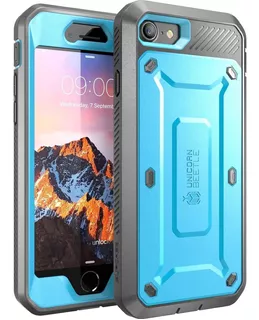 Funda Resistente Para iPhone 7/8, Supcase Azul