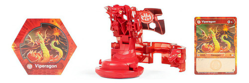 Bakugan: Bakugan Geogan Rising Deka - Viperagon Rojo