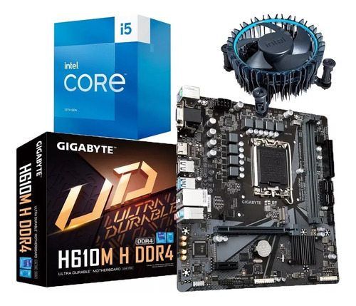 Combo Board H610m Procesador Intel Core I5 13400 Pc