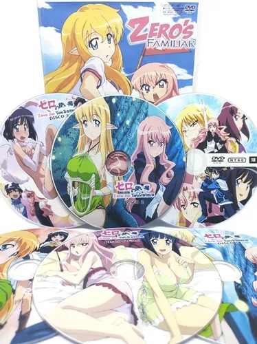 Dvd Zero No Tsukaima Legendado + Akashic Records Dublado