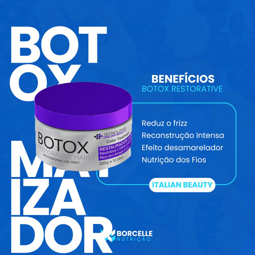 Btox Alisante Máscara Para O Cabelo Mulher 300 Ml Blond