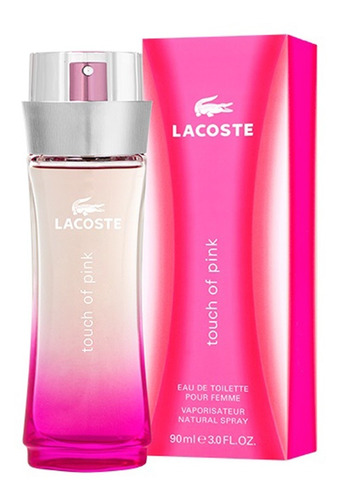 Perfume Original Touch Of Pink Lacoste 90 Ml Dama 