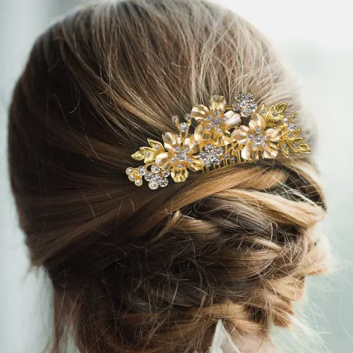 Peinetas Para Bodas Y Novias, Horquillas Vintage De Imitació