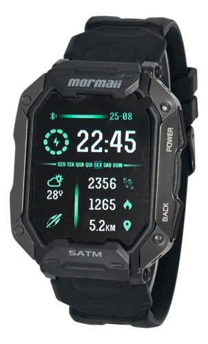 Relógio Mormaii Force Smartwatch 8 Testes Militares Original