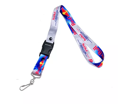 Red Bull Cinta Correa Lanyard Llaves Credencial Gafete Usb