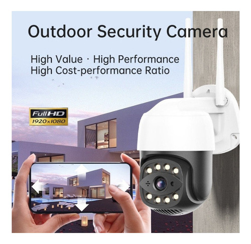 Cámara Ip Con Tarjeta Sim 4g, 4mp, Wifi, Ptz