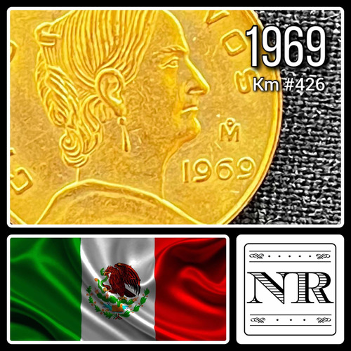 México - 5 Centavos - Año 1969 - Km #426 - Josefa Ortiz