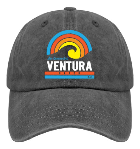 Ventura Sombrero Playa Sombrero Al Aire Libre Pigmento Negro