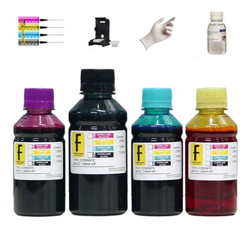 Kit Tinta Recarga Cartucho Canon E401 E461 E481 E4210