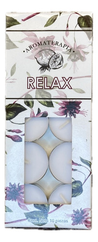 Tealights Relax Caja 240 Piezas