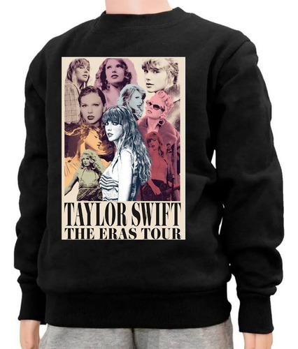 Buzo Algodón Felpa Taylor Swift The Eras Tour Unisex 