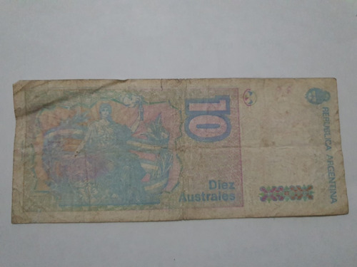 Billetes De 10 Australes (3)