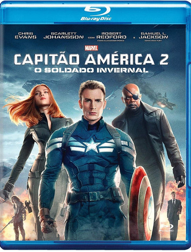 Blu Ray Capitão América O Soldado Invernal