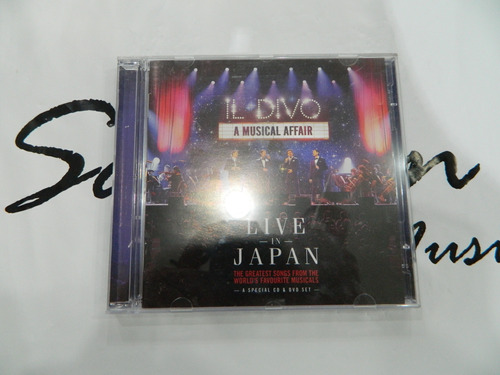 Cd + Dvd - Il Divo - A Musical Affair - Live In Japan