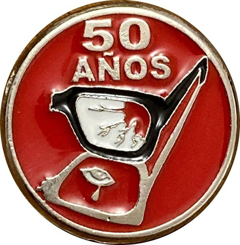 Pin Conmemorativo 50 Años Sin Allende. Mas Chileno