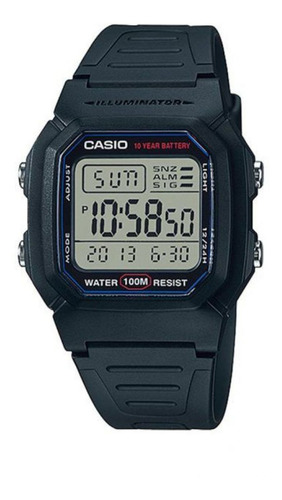 Reloj Hombre Casio W800h-1avdf 100% Original