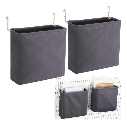 Vincreem 4 Pcs Pegboard Bolss Con Ganchos Cestas Tejidas De