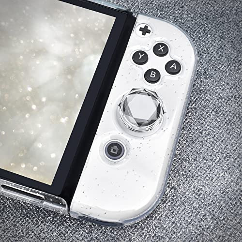 Pack 4 Caps Joystick Cristal Para Nintendo Switch Y Lite