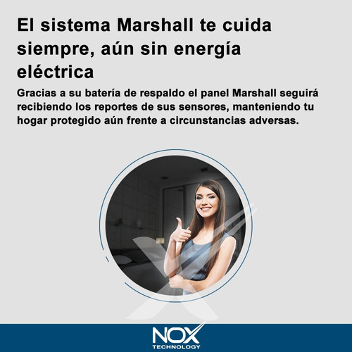 Central De Alarma Protección Casa Marshall Ip Comunicador