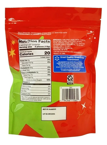 Malvaviscos Hombre De Nieve Frosty The Snowman Navidad 72g