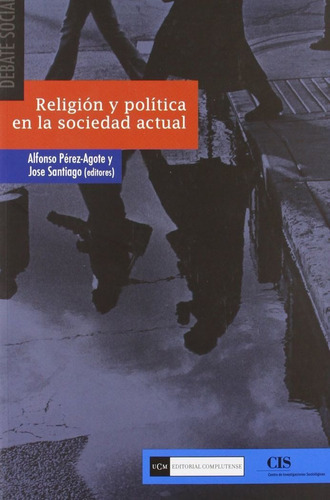 ReligiÃÂ³n y polÃÂtica en la sociedad actual, de Pérez-Agote Poveda, Alfonso. Editorial Complutense, S.A., tapa blanda en español