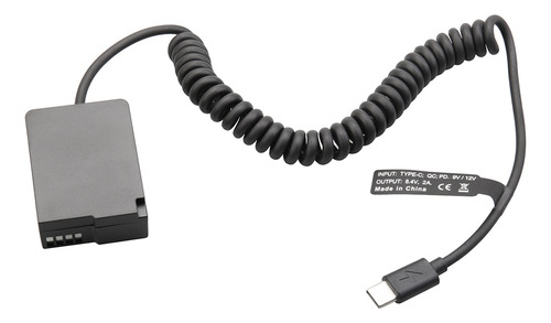 Batería Ficticia Dmw-blc12 Acoplador Dmw-dcc8 Pd Usb-c Para
