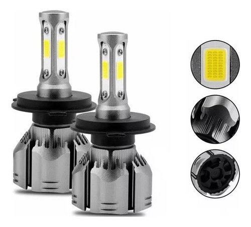 Kit Turbo Led H7 / 12.000 Lúmenes/ R11 150w Autos Luces