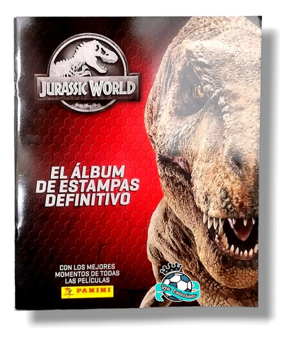 Álbum De Estampas Vacío Jurassic World Definitivo Panini