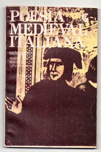 Poesía Medieval Italiana Usado