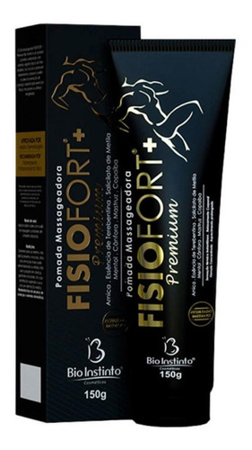  Kit 12 Pomadas Fisiofort+ Premium Bio Instinto