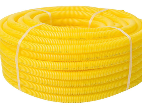 Eletroduto Corrugado Em Pvc 20mm X 50m (1/2) -