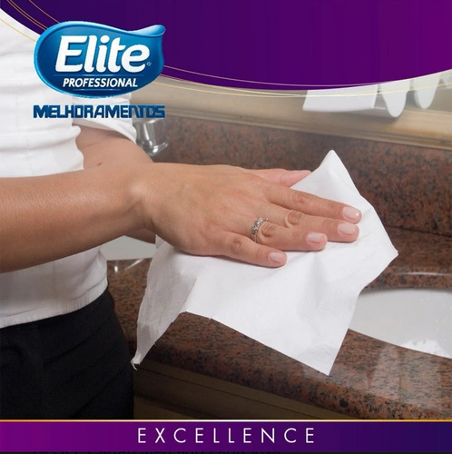 1 Dispenser Elite E Papel Interf Tripla 2 Pcts