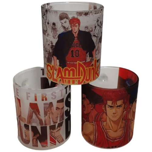 Slam Dunk Pack 3 Tazas Empavonadas + Morral The First 