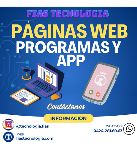 Soluciones. Creamos Paginas Web,  Landing, Programas, App