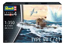 Comprar Maqueta Revell Submarino Alemán Type Vii C\u002F41 - Escala 1\u002F350