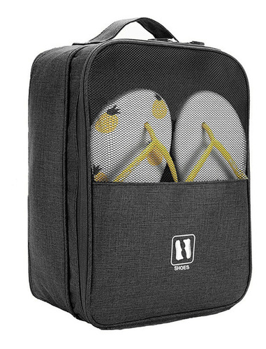 Bolsa Portátil Para Guardar Zapatos De Viaje De 3 Capas Con