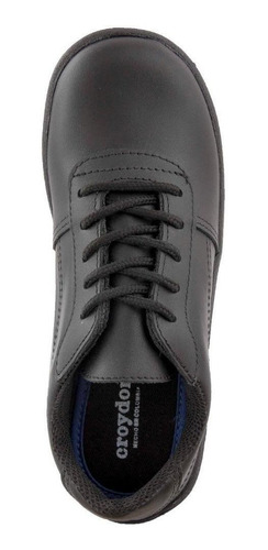 Imagen 6 de 8 de Zapatos Colegial Circuit Negro Para Niños Croydon