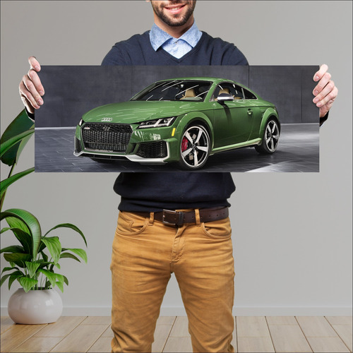 Cuadro 30x80cm Auto 2022 Audi Tt Rs Coupe Herita 915