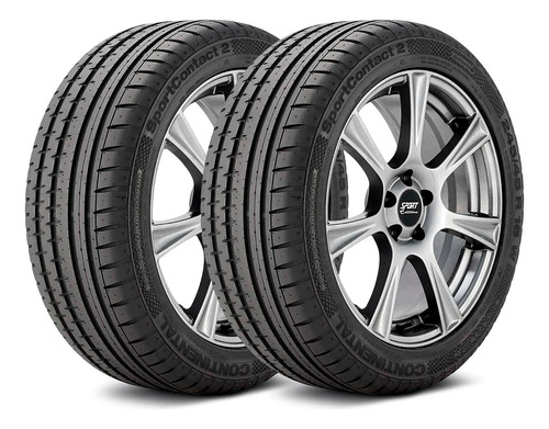 Kit 2 Pneus 245/45r18 Continental Contisportcontact 2 100w