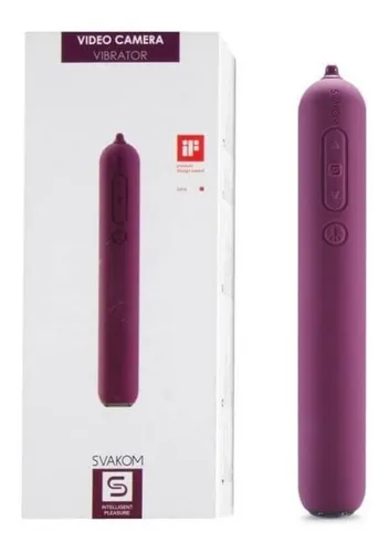Vibrador Mujer Vagina Ano Apto Webcam Luz Led Svakom Siime