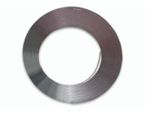 Imagem 2 de 5 de Rolo De Friso Filete Cromado Adesivo 20mm - 8 Metros